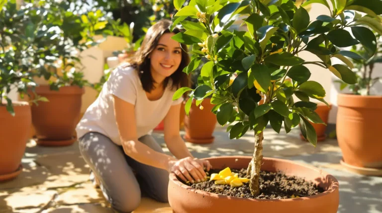 Citronnier qui ne donne rien : enterrez ce déchet de cuisine au pied, il peut le couvrir de fruits Citronnier qui ne donne rien : enterrez ce déchet de cuisine au pied, il peut le couvrir de fruits