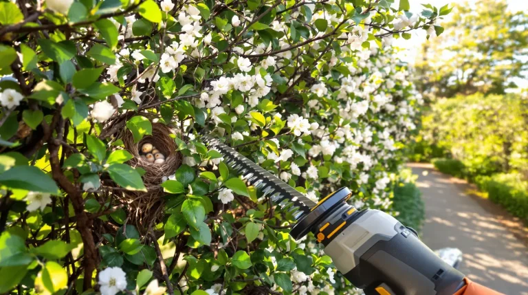 Tailler les haies à cette période dérange les oiseaux et freine la floraison : voici pourquoi Tailler les haies à cette période dérange les oiseaux et freine la floraison : voici pourquoi