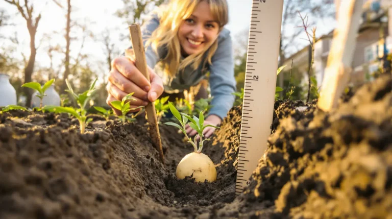 À quelle profondeur planter les pommes de terre pour une récolte abondante ? La réponse claire À quelle profondeur planter les pommes de terre pour une récolte abondante ? La réponse claire